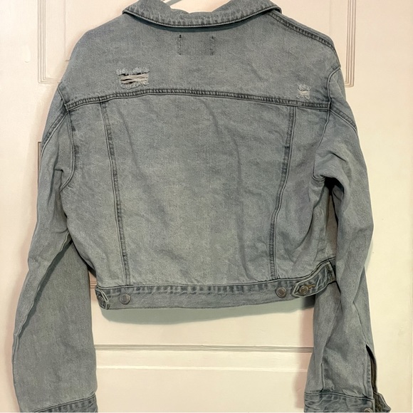 Women’s cropped Jean jacket - Picture 2 of 5
